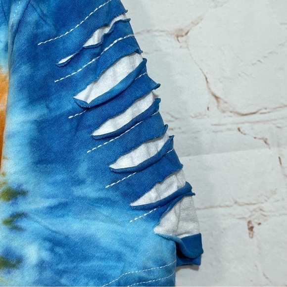 Switch Remarkable Shirt Mens Large Multicolor Wrips Tears T Shirt Crew Neck - Picture 10 of 11